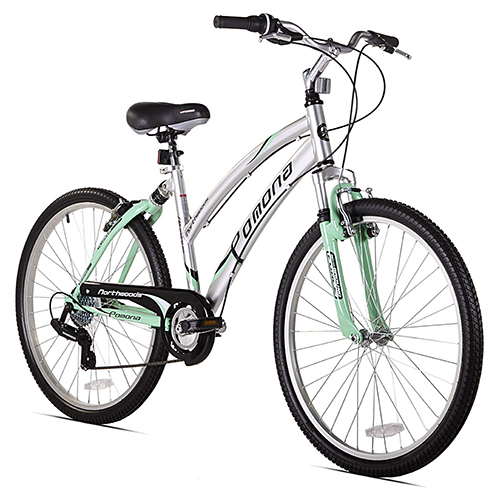 Northwoods Pomona Women’s Dual-Suspension Comfort Bike