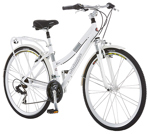 Schwinn Discover Hybrid Bicycle, 700c/28 inch wheel size, women’s size